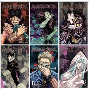 Jujutsu Kaisen Manga Collection (Books 7-12)